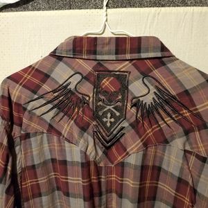 Affliction button down